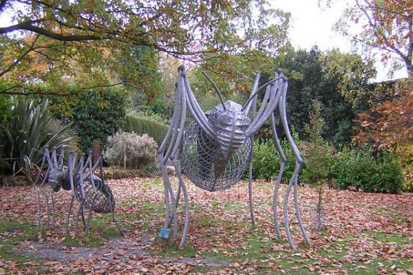 Metal Bug Sculptures