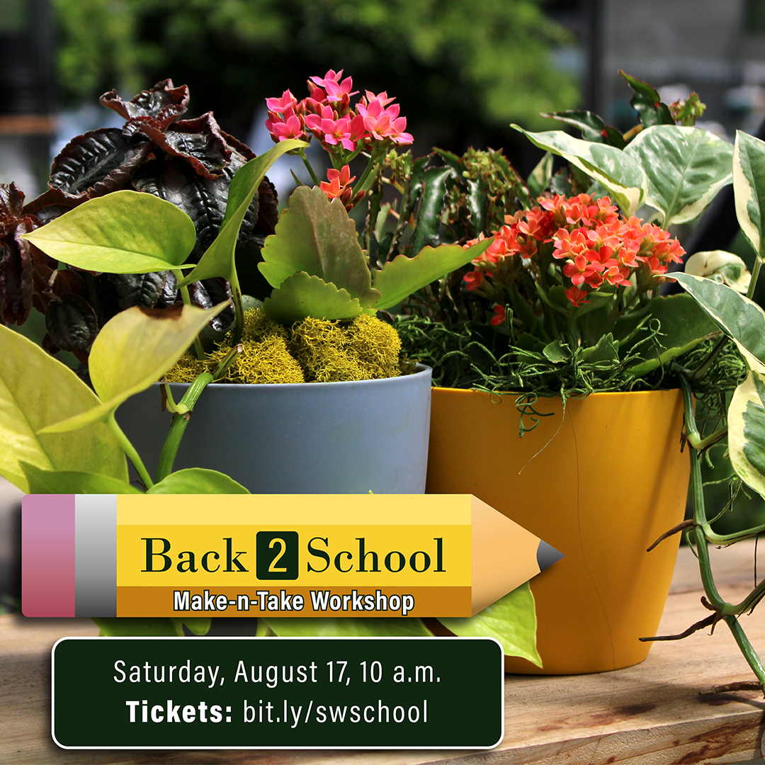 Back to School Make and Take Workshop, August 17 at 10 a.m.