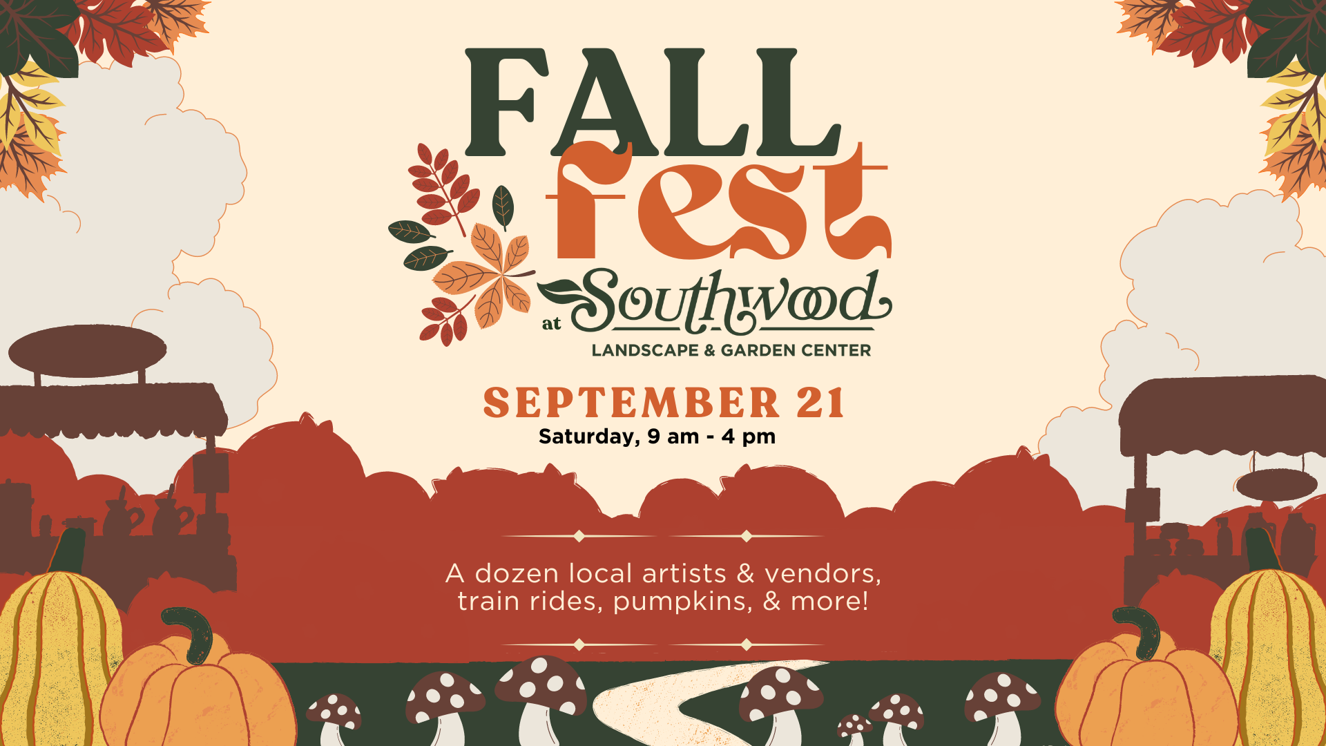 Fall Fest at Southwood 2024 on September 21, from 9 am to 4 pm