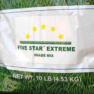 Seed Fescue Five Star Extreme Shade 10 Lb
