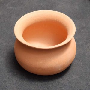 Terracotta Wash Pot 10"H