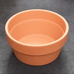 Terracotta Bulb Pan 8"H