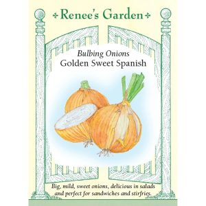 Seed Pack Renee's Garden Onion Golden Sweet Spanish