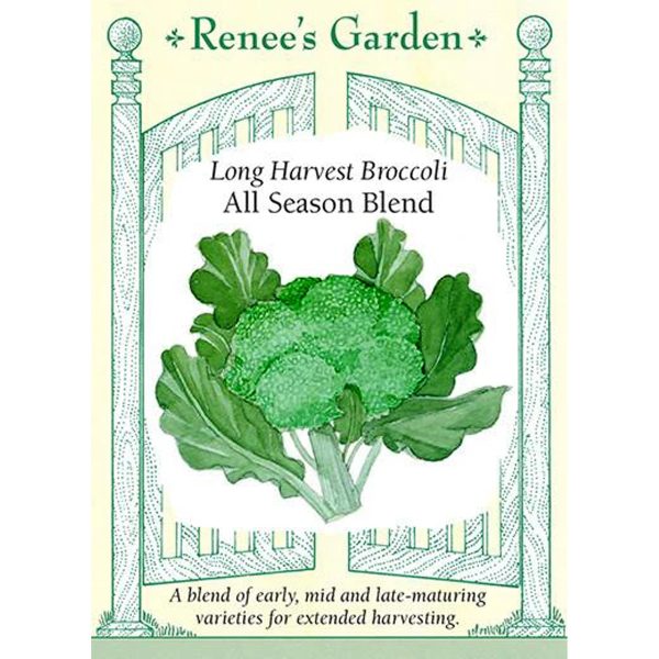 Seed Pack Renee's Garden Broccoli All Season Blend