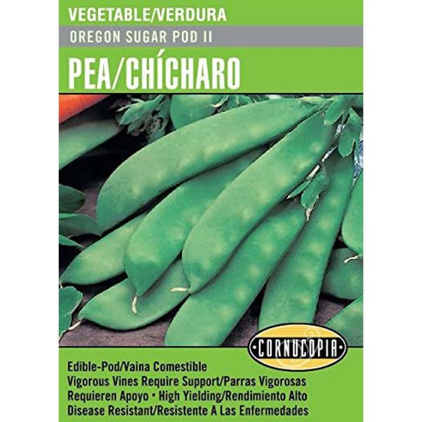 Seed Pack Cornucopia Pea Oregon Sugar Pod II