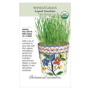 Seed Pack Botanical Interests Wheatgrass Org