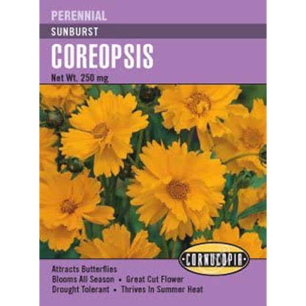 Seed Pack Cornucopia Coreopsis Sunburst
