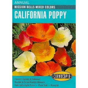 Seed Pack Cornucopia Poppy California Mikado