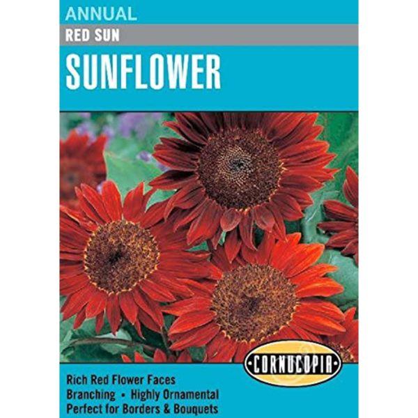 Seed Pack Cornucopia Sunflower Red Sun