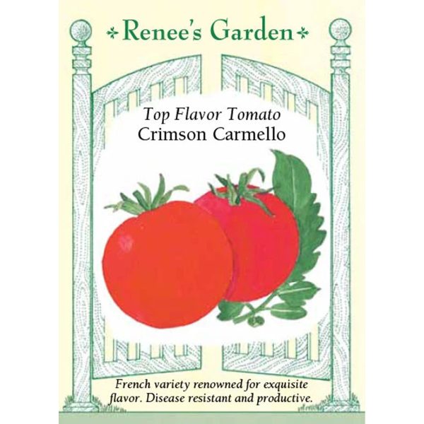 Seed Pack Renee's Garden Tomato Crimson Carmello