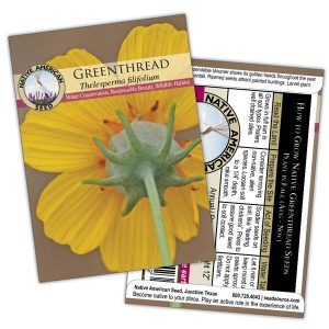Seed Packet Native Amercian Seed Co - Greenthread