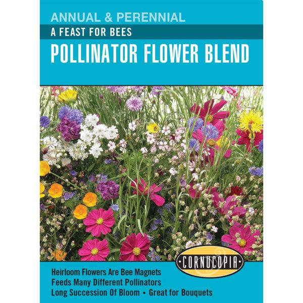 Seed Pack Cornucopia Pollinator Flowers Bee Mix