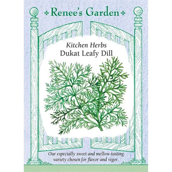Seed Pack Renee's Garden Dill Dukat Long-Standing