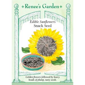 Seed Pack Renee's Garden Sunflower Snack Seed Edible