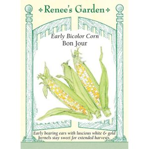 Seed Pack Renee's Garden Corn Bon Jour Bi-Color