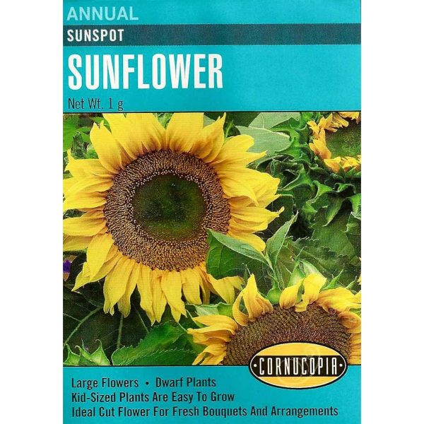 Seed Pack Cornucopia Sunflower Sunspot