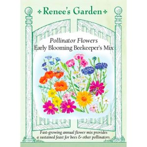 Seed Pack Renee's Garden Beekeeper Flower Mix Early Blooming