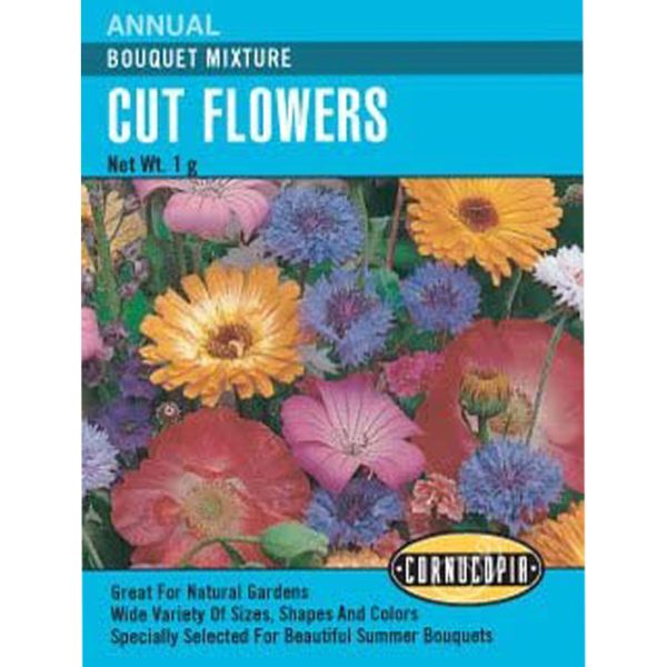 Seed Pack Cornucopia Cut Flowers Bouquet Mixture