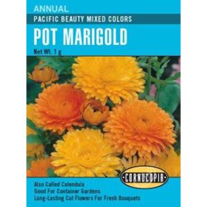 Seed Pack Cornucopia Calendula Pacific Beauty Mixed Colors