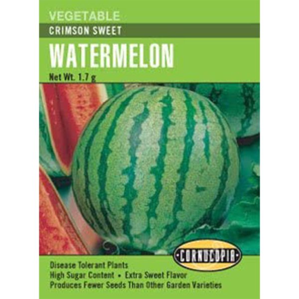 Seed Pack Cornucopia Watermelon Crimson Sweet