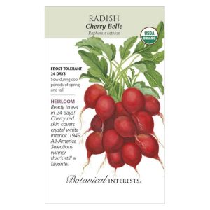 Seed Pack Botanical Interests Radish Cherry Belle Org