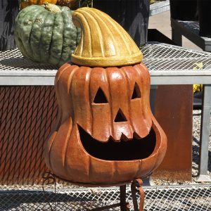 Squatty Chiminea Pumpkin