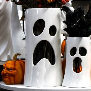 Ghost Ceramic Lantern Lg