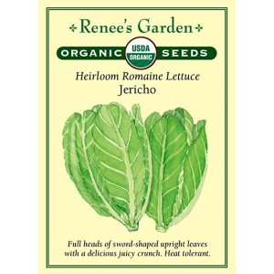 Seed Pack Renee's Garden Lettuce Romaine Jericho Organic